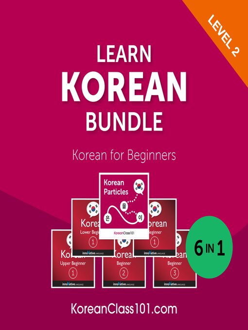 Cover image for Learn Korean Bundle: Korean for Beginners, Level 2